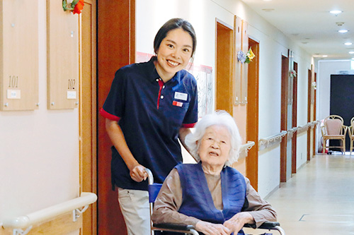 「ユニットケア方式の居室担当制」のメリット